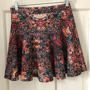Abercrombie & Fitch floral skirt